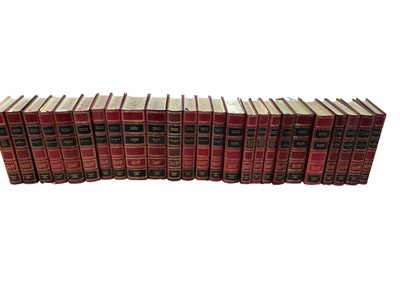 Lot 1759 - The Major Works of Sir Winston Churchill, 25 volumes, Centenary First Edition, London: Cassell, 1974, black and white illustrations, all edges gilt, publisher's uniform...