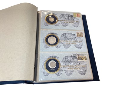 Lot 429 - World - A Franklin Mint album containing 'Great Historic Silver Coins of The World'