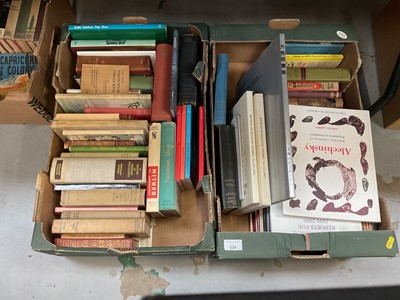 Lot 534 - Two boxes of mixed books (2 boxes)