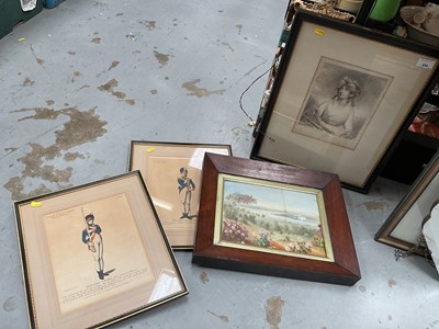 Lot 494 - Small group of pictures and prints