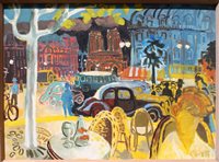 Lot 1015 - *Glyn Morgan (1926 - 2015), oil on board -...