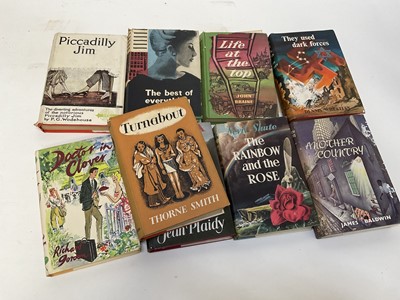 Lot 1720 - Selection of 1950s/1960's , hardback books with dustjackets including Ian Fleming Gold Finger 1959, The Spy Who Loved Me 1962, You Only Live Twice 1964, The Man With The Golden Gun 1965, Nevil Shut...