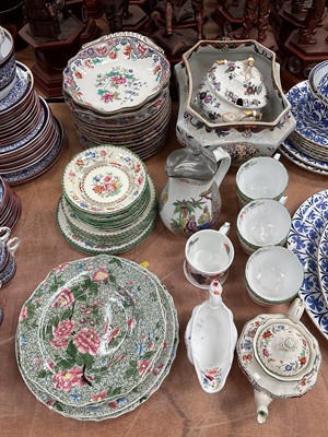 Lot 476 - Group of 19th century and later ceramics to include Copeland and Spode.