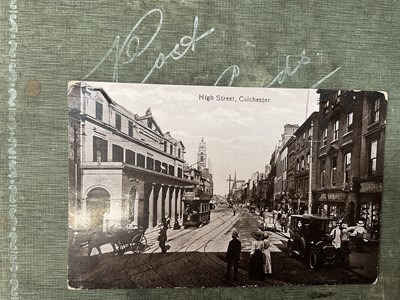 Lot 266 - Two albums of vintage postcards to include topographical, Edwardian, seaside towns etc