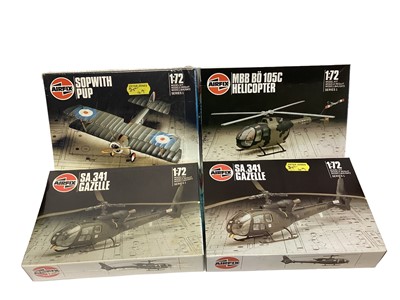 Lot 1839 - Airfix 1:72 Scale Military Planes, Helicopters & Tanks (qty)