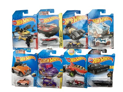 Lot 1870 - Mattel Hot Wheels diecast vehicles, on card with blister packs (1 box)