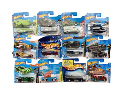 Lot 1870 - Mattel Hot Wheels diecast vehicles, on card with blister packs (1 box)