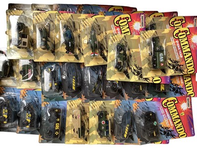 Lot 1872 - Matchbox Commando Strike Team diecast vehicles, on card with blister pack (1 box)