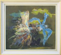 Lot 1028 - *Glyn Morgan (1926 - 2015), oil on canvas -...