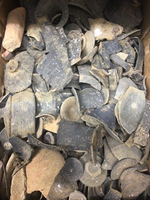 Lot 799 - Large collection of various Etruscan pottery fragments