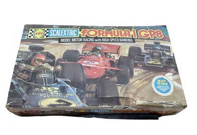 Lot 1860 - Scalextric boxed sets including Formula One GP8, GP1 plus boxed cars and various track.