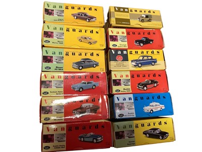 Lot 1864 - Vanguard diecast vehicles, Matchbox Money Box K-88 and others (1 box)