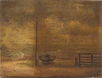 Lot 1344 - Thomas Churchyard (1798 - 1865), oil on panel -...