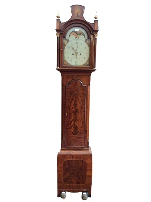 Lot 659 - Early 19th century eight day Longcase clock by Strahan of Hull