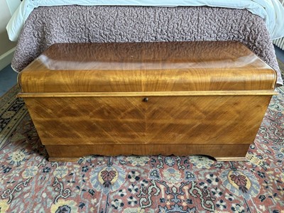 Lot 1210 - American Art Deco style Lane cedarwood chest