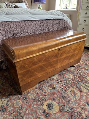 Lot 1210 - American Art Deco style Lane cedarwood chest