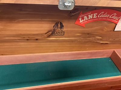 Lot 1210 - American Art Deco style Lane cedarwood chest