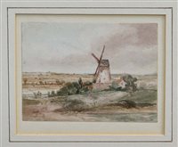 Lot 1355 - Thomas Churchyard (1798 - 1865), watercolour -...