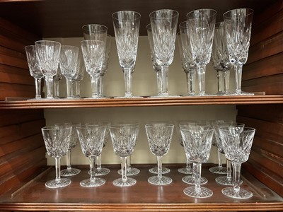 Lot 322 - Extensive collection of Waterford crystal Lismore pattern tablewares