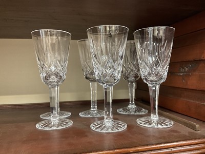 Lot 322 - Extensive collection of Waterford crystal Lismore pattern tablewares