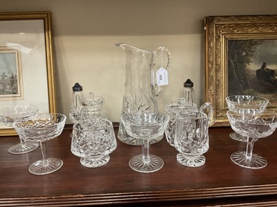 Lot 322 - Extensive collection of Waterford crystal Lismore pattern tablewares