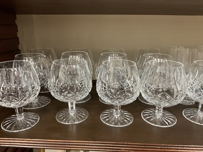 Lot 322 - Extensive collection of Waterford crystal Lismore pattern tablewares