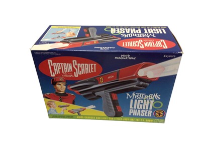 Lot 1933 - Imai  Captain Scarlet plastic models kits including Capatain Scarlet, Concerto Angel & Maximum Security Vehicle & Angel Interceptor,  Vivd Imaginations Captain Scarlett & the Mysterons Action Figur...