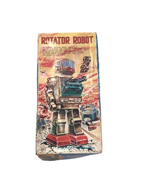 Lot 1934 - Robot - Rotator Robot battery operated, Japanese, original box.