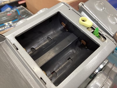 Lot 1934 - Robot - Rotator Robot battery operated, Japanese, original box.