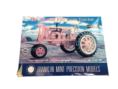 Lot 1945 - Franklin Mint scale 1:12 The Farmall F20 Tractor in original box.