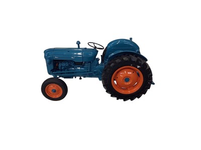 Lot 1950 - Universal Hobbies scale 1:16 Fordson Super Major Narrow Row Crop Version tractor plus Fordson Dexta 1958 tractor.