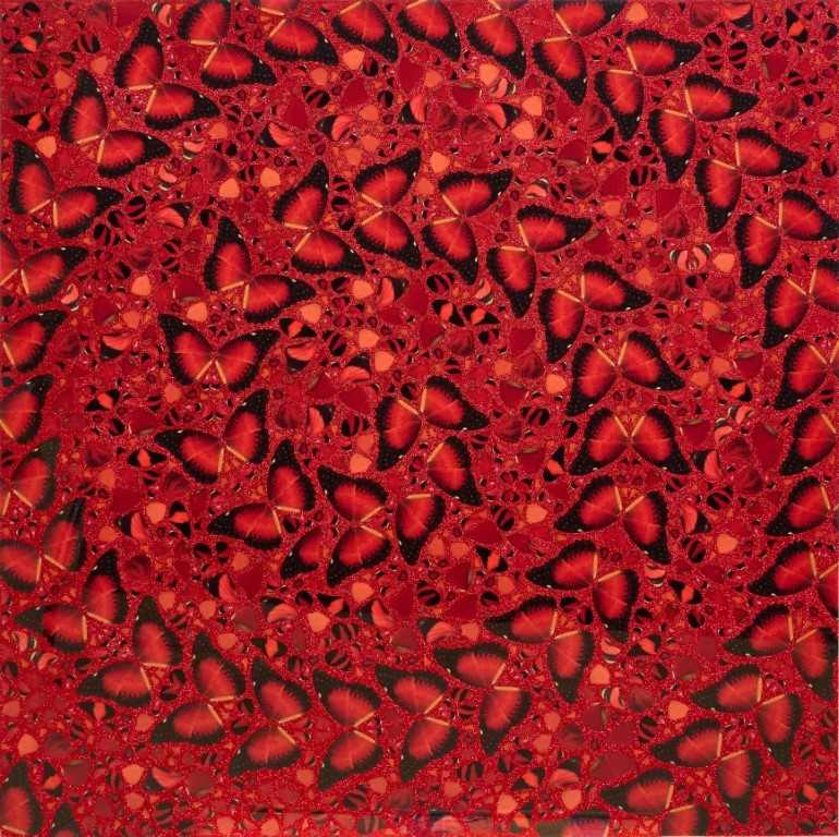Lot 994 - Damian Hirst (b. 1965): Laminated Gidée print on aluminium composite panel screenprinted - Taytu Betul