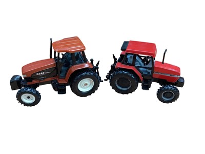 Lot 1957 - Selection of 1:32 scale tractors (7) unboxed.