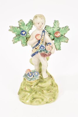 Lot 244 - John Walton figure of a child gardener, circa 1820