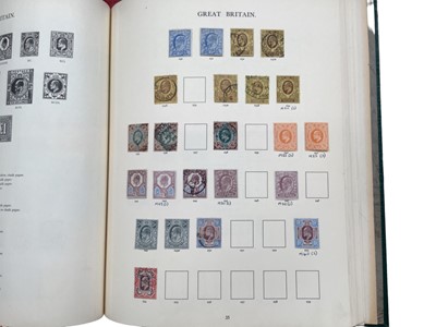 Lot 1484 - Stamps Gb mint and used collection in two...