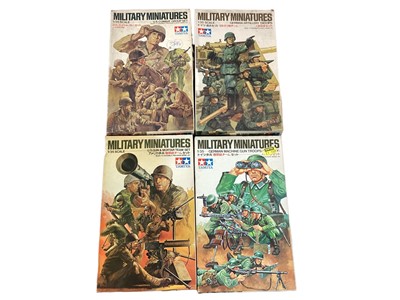 Lot 1990 - Tamiya Military model kits & miniatures (qty)