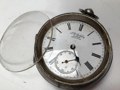 Lot 265 - Three Victorian and later silver pocket watches