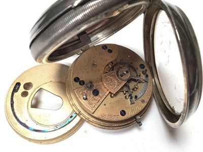 Lot 265 - Three Victorian and later silver pocket watches