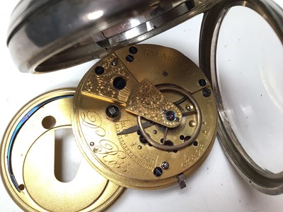 Lot 265 - Three Victorian and later silver pocket watches