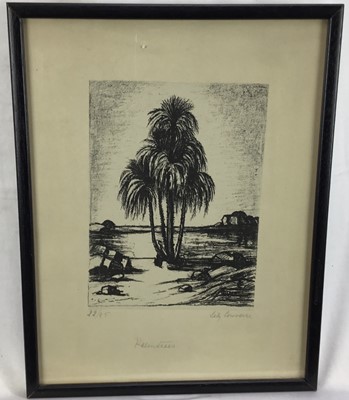 Lot 257 - Lily Schierenberg Converse (Russian/American 1892 - 1961) Set of Six Tree species Lithographs limited editions