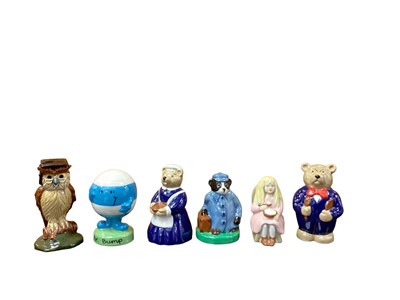 Lot 1223 - Collection of Wade including large Princess, Andy Pandy and Looby Loo, Red Riding Hood and wolf and others.