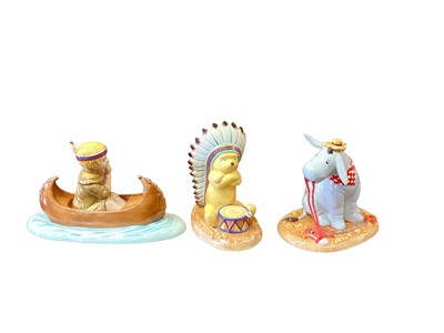 Lot 1220 - Royal Doulton 'Winnie the Pooh' set, 'The Wild West Collection'