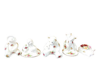 Lot 1221 - Royal Albert 'Old Country Roses' collection of decorative items.