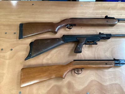 Lot 1002 - BSA Mercury air rifle, together with two other air rifles (3)