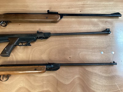 Lot 1002 - BSA Mercury air rifle, together with two other air rifles (3)