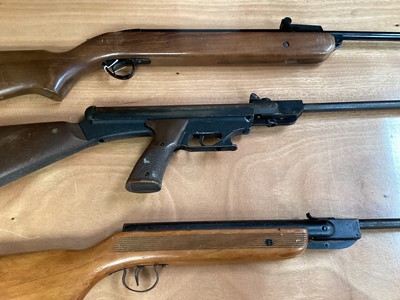 Lot 1002 - BSA Mercury air rifle, together with two other air rifles (3)