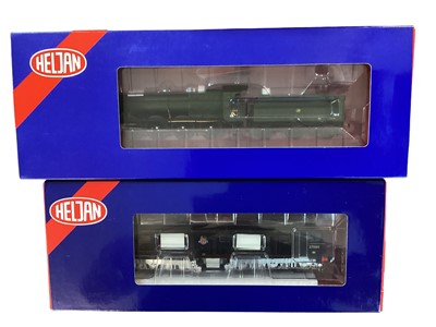 Lot 2024 - Heljan OO Gauge BR Black Early Emblem Co-Co Class EM2 overhead electric Locomotive 27000, for Olivia Trains No.77001, 2-6-0 GWR monogram insignia Class 47xx Tender Locomotive 4704 No.4780 & BR Blac...