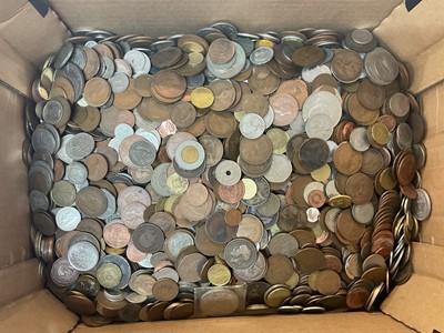 Lot 441 - World - Mixed Kiloware coins,  (N.B. Estimated Wt. 12+ kilos) (Qty)