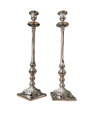 Lot 83 - Pair of culinary concepts candlesticks in original boxes (unused)