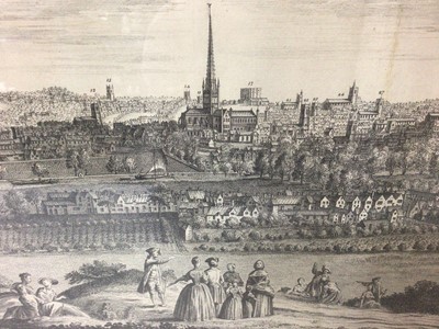 Lot 894 - The North-West prospect of Norwich by Samuel and Nathaniel Buck